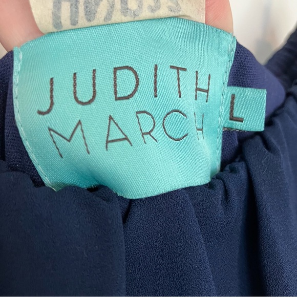 Judith March Navy Maxi Dress Large - Picture 2 of 4